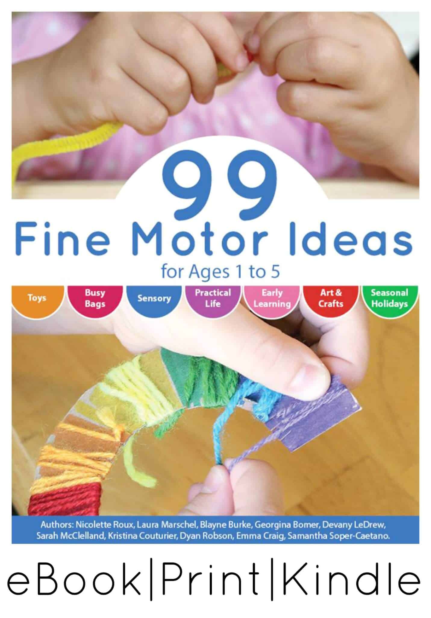 Fine Motor Activities Book for Ages 1 to 5