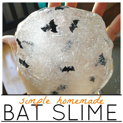 Bat Slime Recipe For Halloween