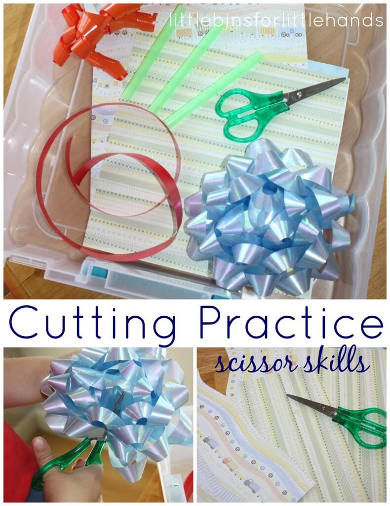 Cutting Practice Scissor Skills For Kids
