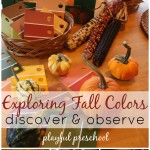 Exploring Fall Colors Playful Preschool