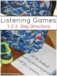 Listening Games for Auditory Processing