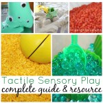 Tactile Sensory Play Guide Side Bar