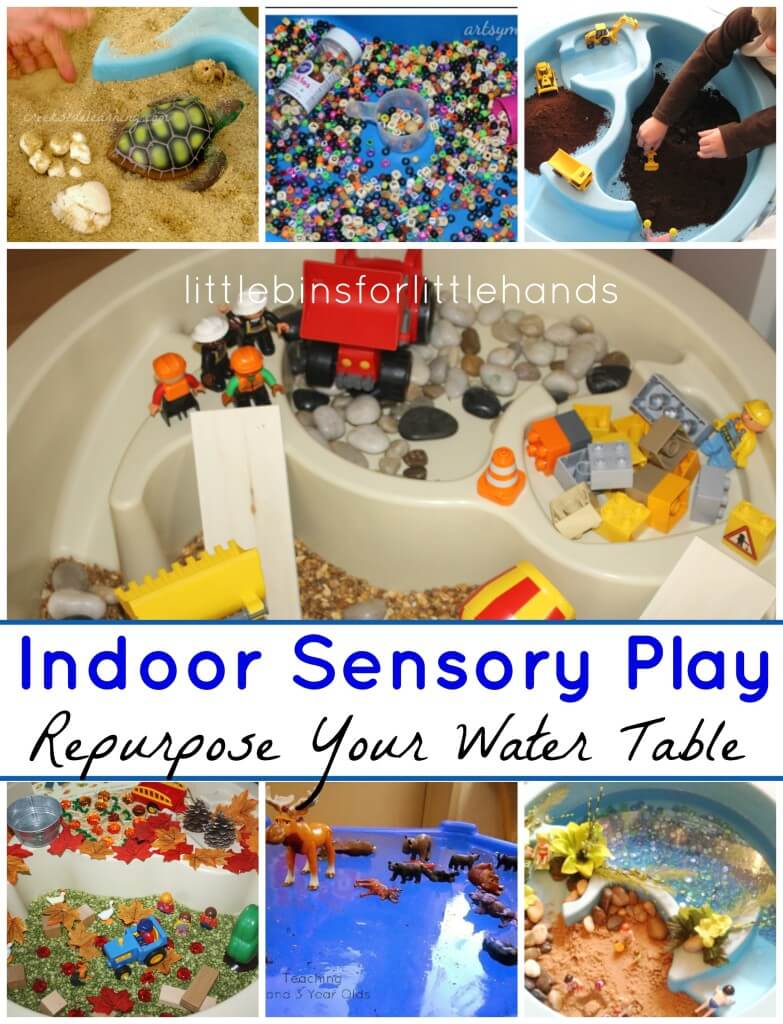 Water Tables Indoor Sensory Play Repurposed Water Table