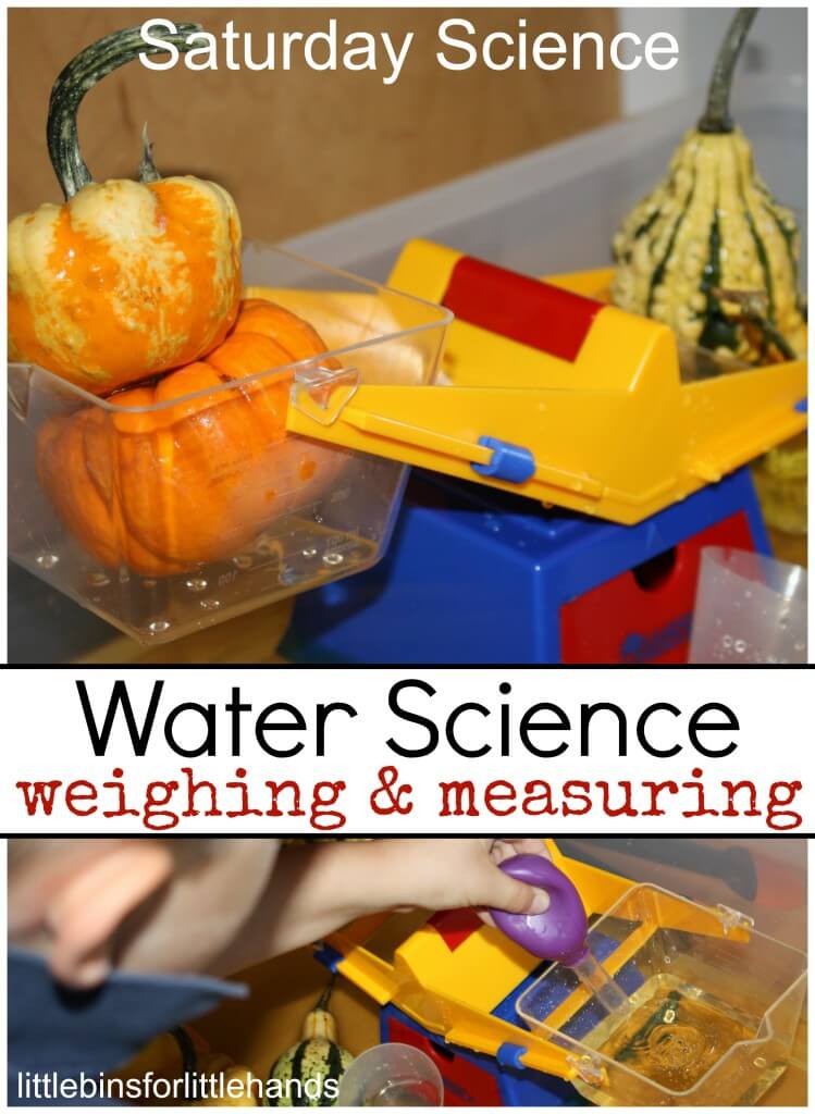 Weighing Measuring Water Science Liquids Solids Sensory Activity