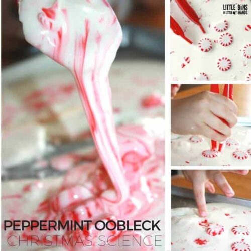 Make Oobleck With Christmas Peppermints