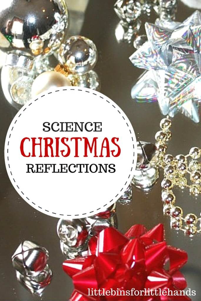 Christmas Mirror Play Reflections Science Activity