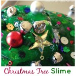 Christmas tree slime side bar
