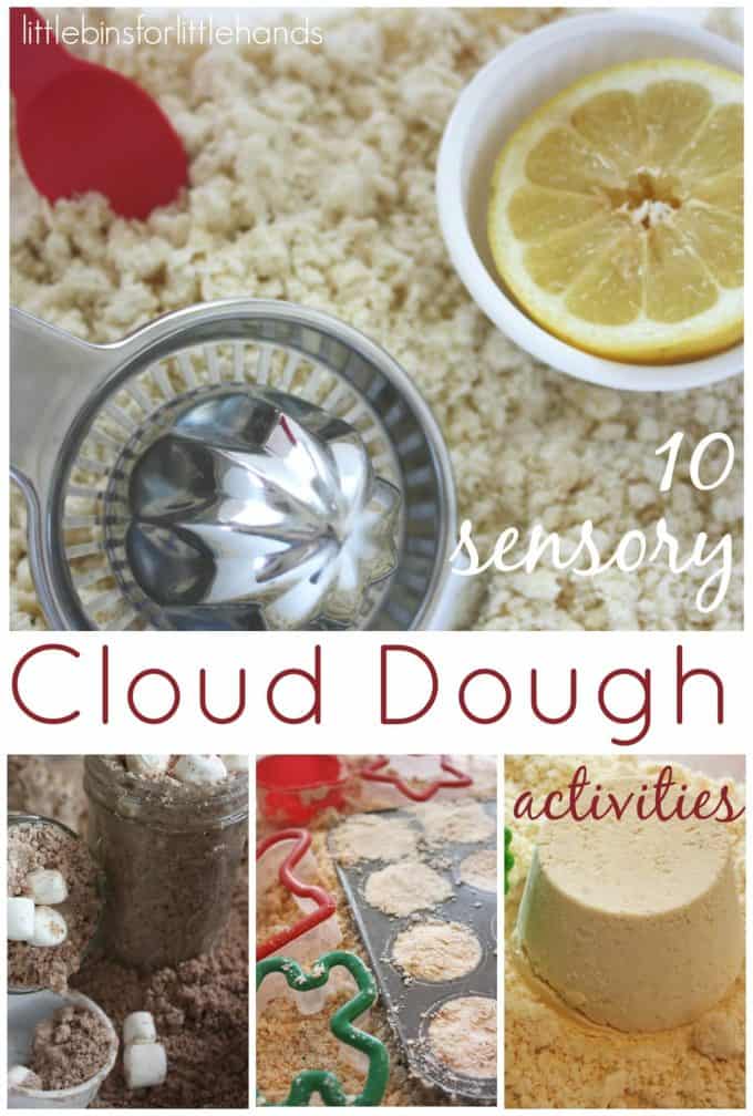 Cloud Dough Activities Quick Sensory Play Ideas