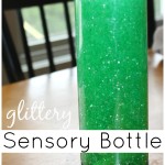 Quick sensory hack glittery sensory bottle calm down bottle