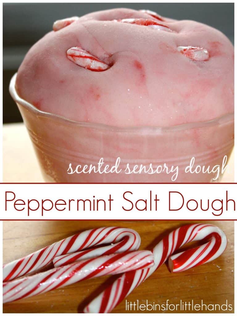 Salt Dough Recipe Peppermint Scented Sensory Dough
