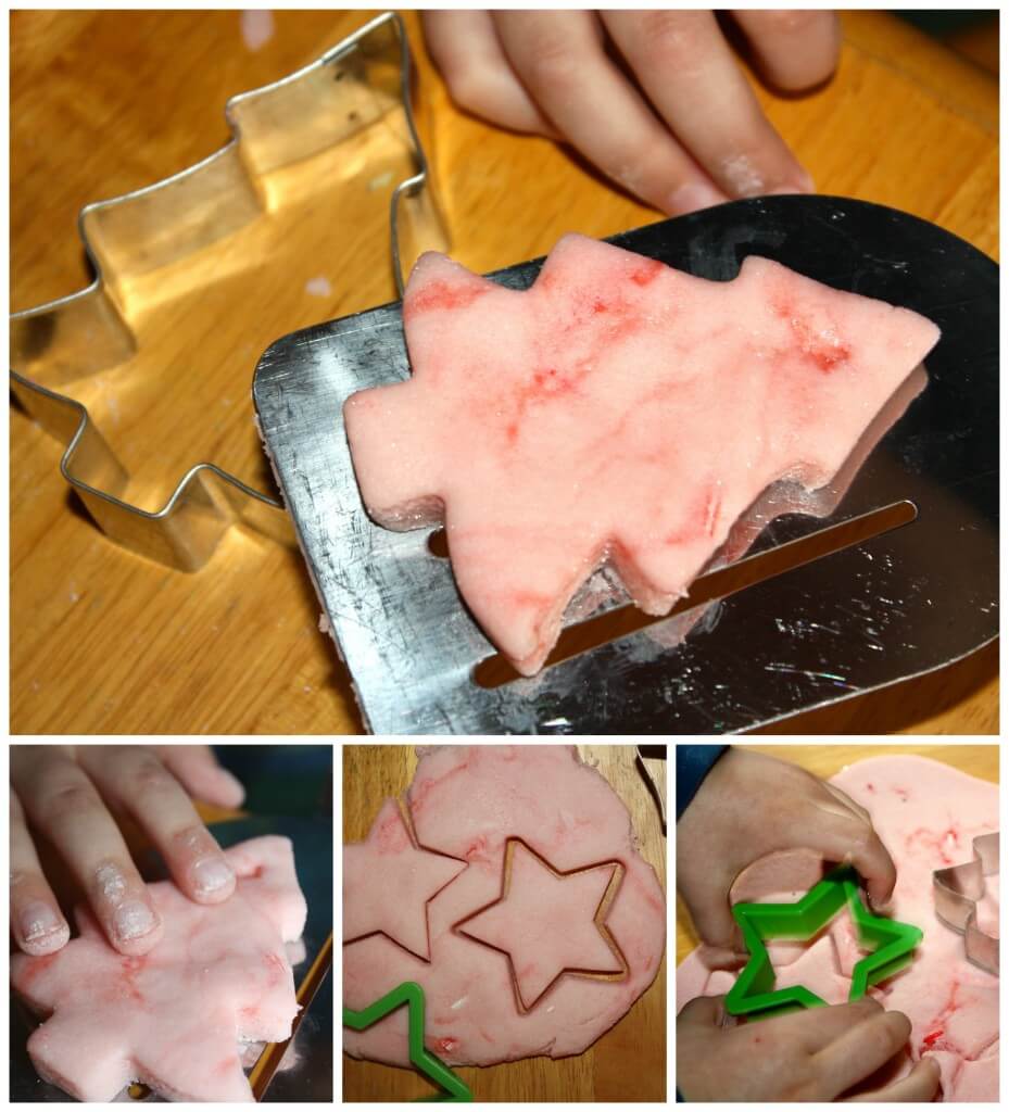 Salt Dough Recipe Peppermint Sensory Play Cookie Making Activity