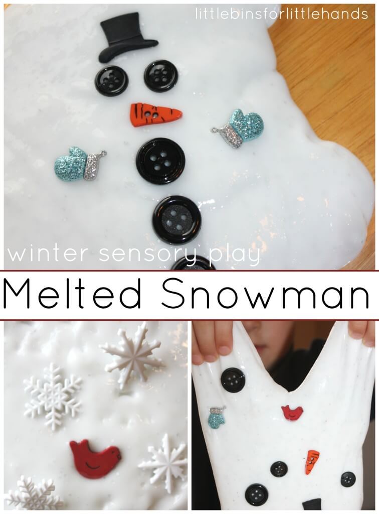 How To Make Snow Slime with Original Melting Snowman Slime Recipe