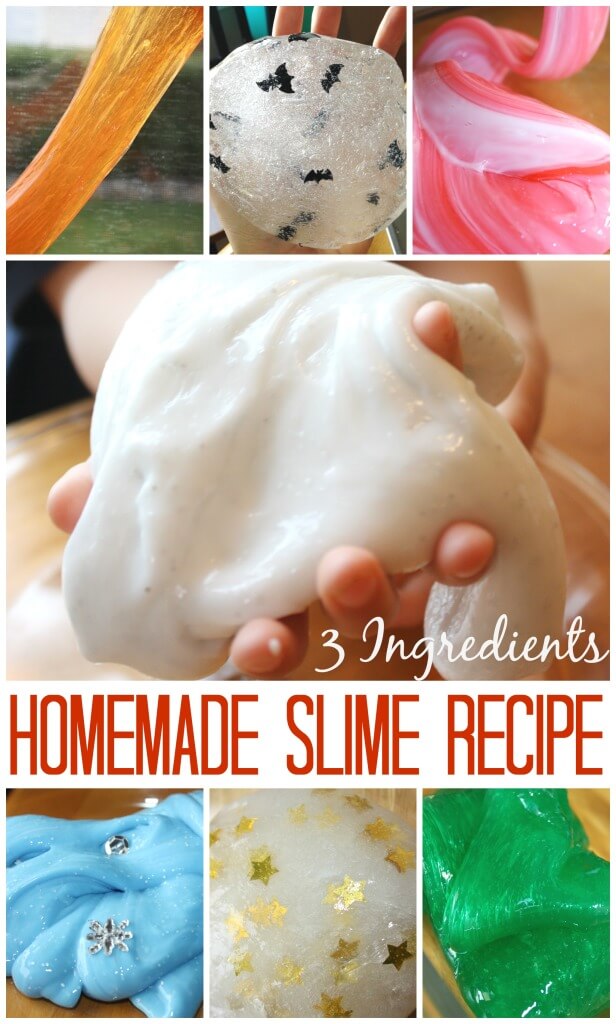 Starch Slime Recipe Homemade Easy Slime Recipe