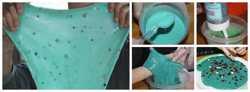slime recipe for science party or playdate how to make slime