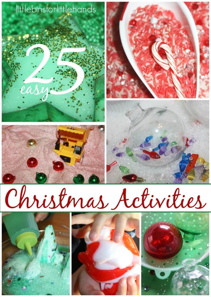 25 Christmas Sensory Activities Play for Kids