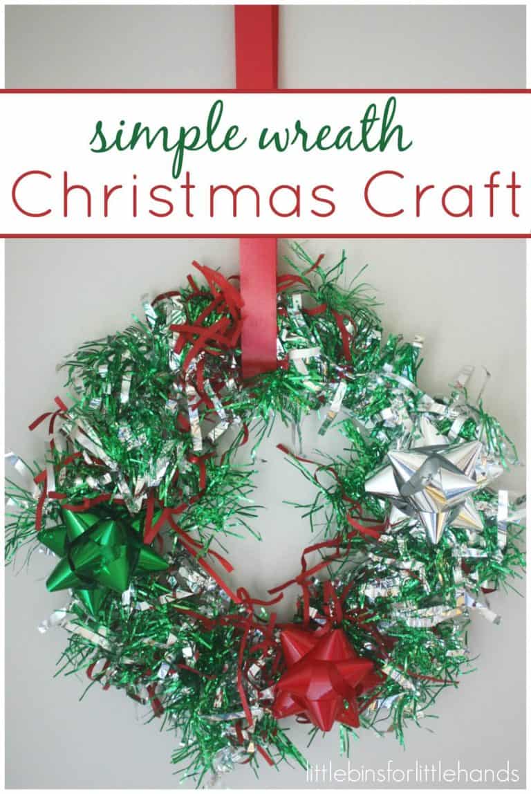 Christmas Wreath Craft Activity for Kids