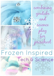 Frozen Themed Science Technology Ideas for Kids Preschool