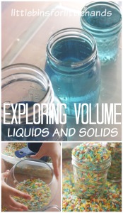 Exploring Volume Science Activity Math Play STEM for Kids