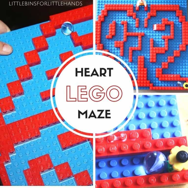 Heart Lego Maze Game For Kids