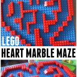 Heart Lego Marble Maze