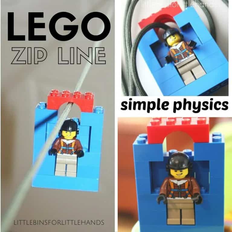 Make A LEGO Zipline