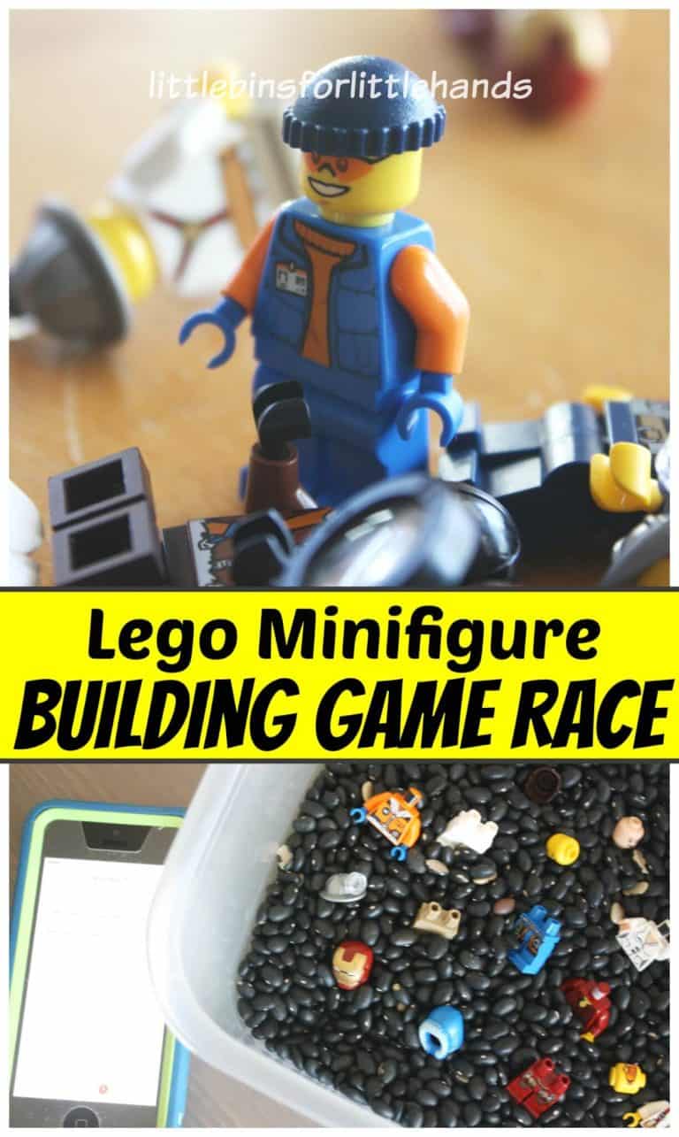 Lego Race Build Game Minifigure Building Activity