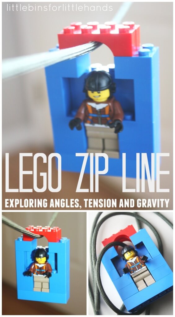 Lego Zip Line Homemade Toy Zip Line