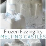 Melting Castles Frozen Baking Soda Science