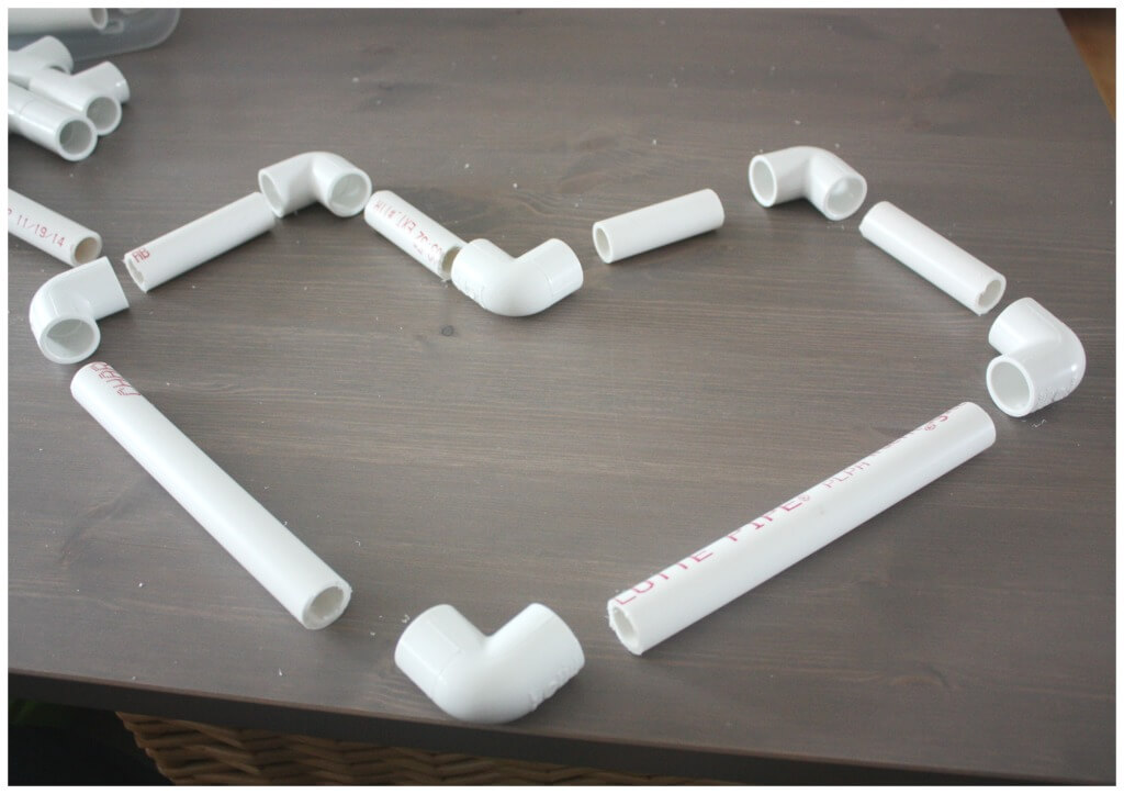 PVC Pipe Heart Engineering Parts to Build A Heart
