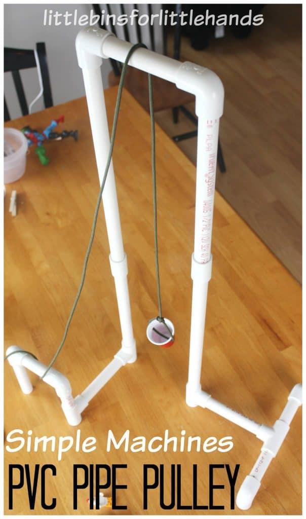 PVC Pipe Pulley for Kids Simple Machines Engineering STEM Activity