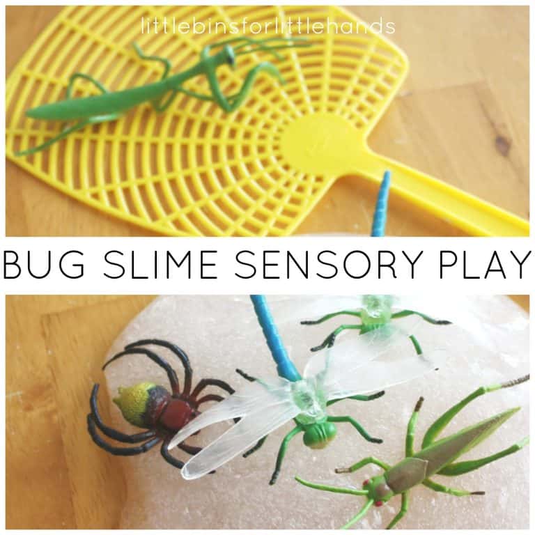 Bug Slime For Spring Sensory Play
