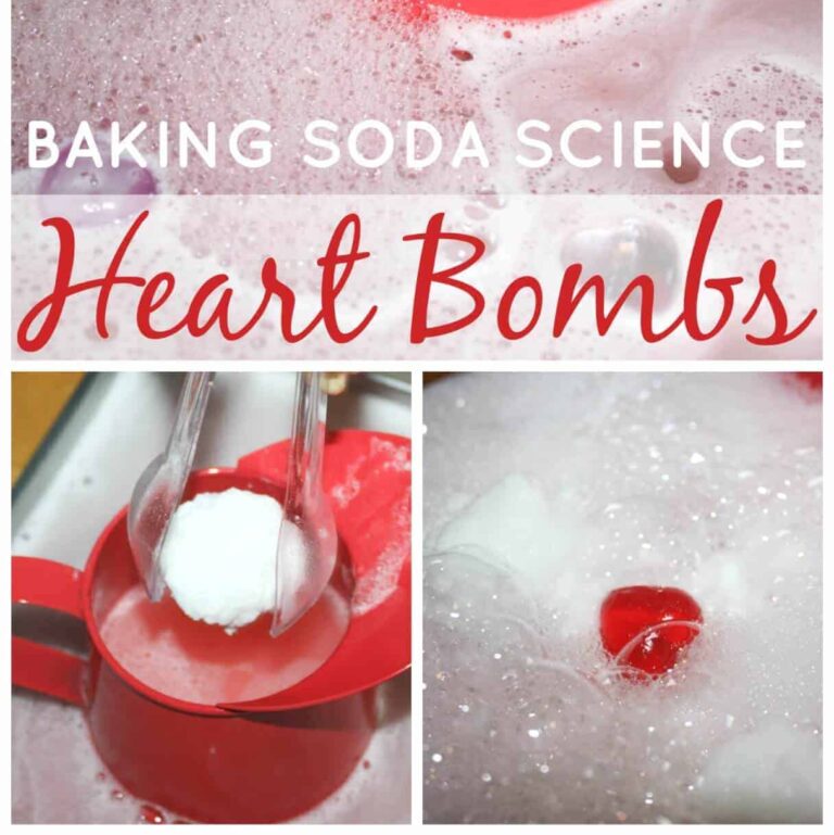 Heart Soda Bombs For Valentine’s Day