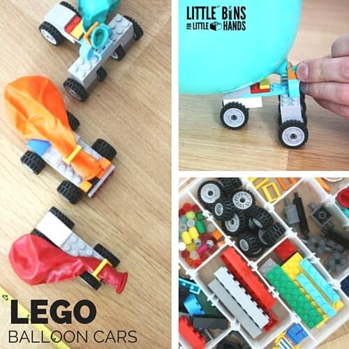 Make A Lego Balloon Car