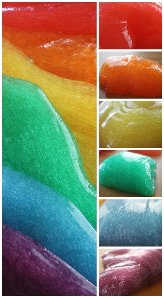 Rainbow Slime Colors
