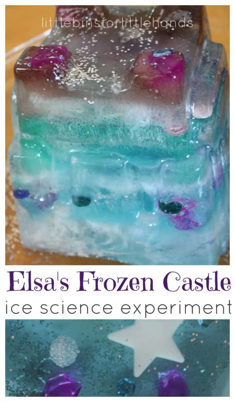 Elsa’s Frozen Castle Ice Melting Experiment