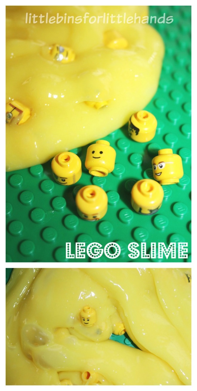 Lego Slime Sensory Search and Find Fine Motor Sensory Play