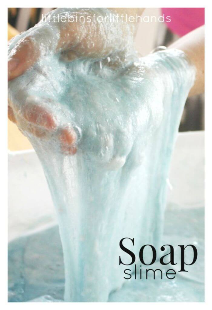 Ivory Soap Slime Science and Sensory Play