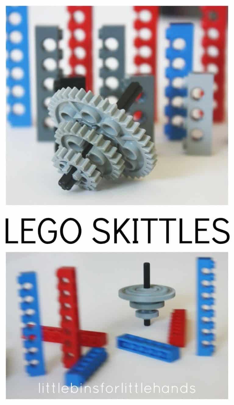 Homemade Lego Skittles Game