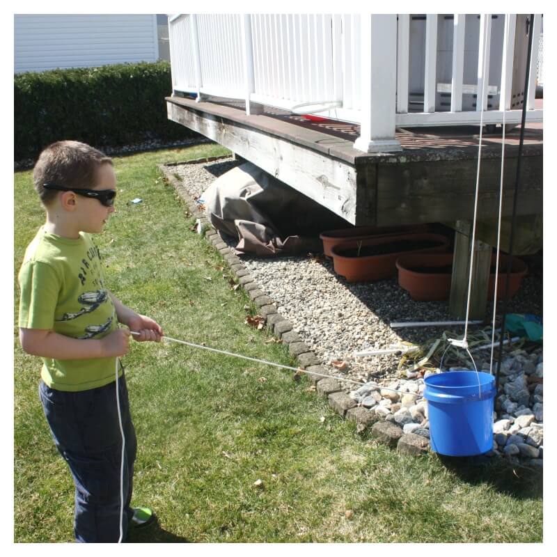 Two Pulley Machine for Kids Outdoor pulley play
