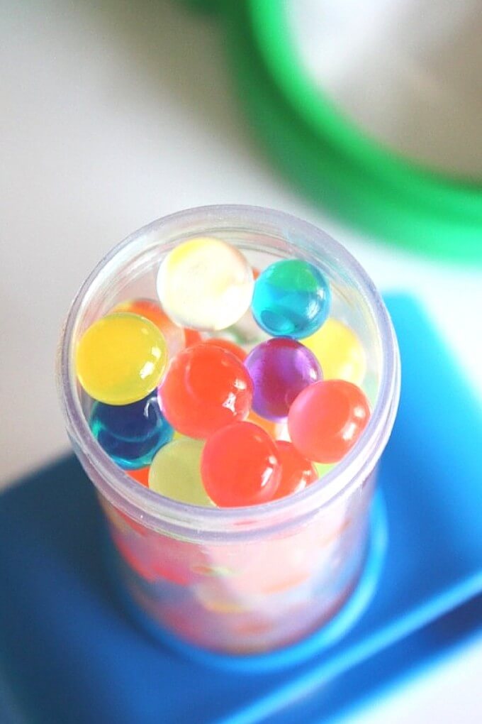 Exploring Volume with Water Beads Science Activity