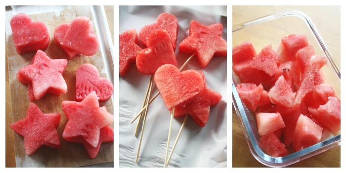 Frozen Summer Watermelon Pops on Sticks