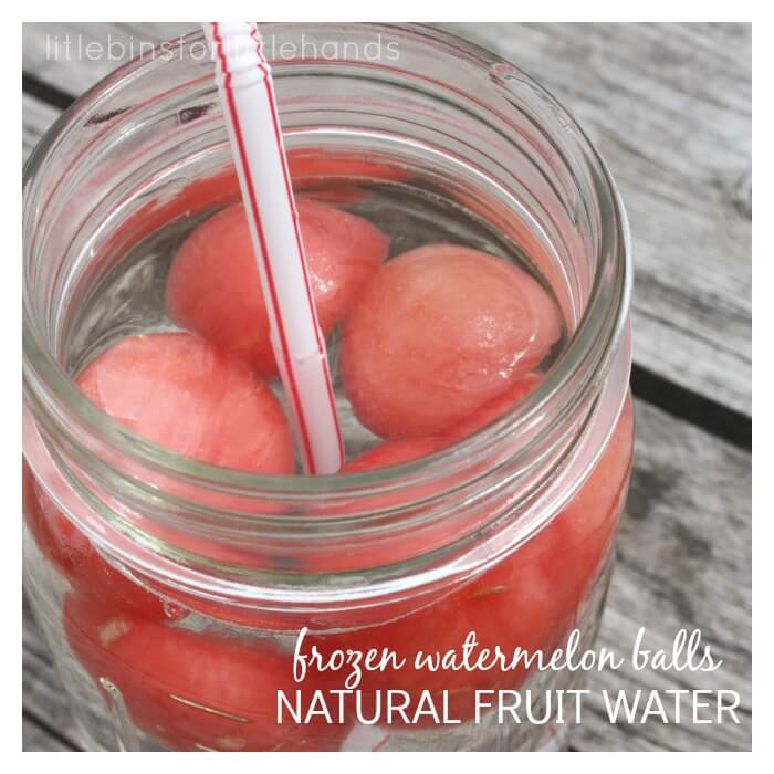 Frozen Watermelon For Easy Flavored Water