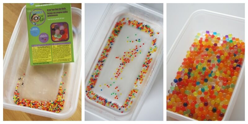 Water Beads Science and Water Beads Sensory Play