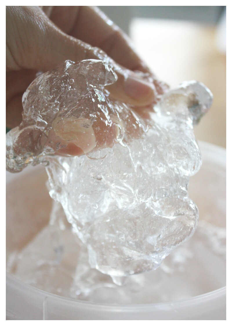 Borax Slime for an Easy Slime and Science Activity with Kids