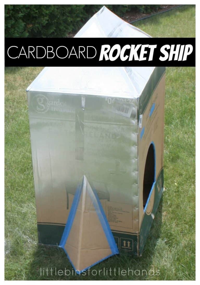 How To Make A Cardboard Rocket Ship