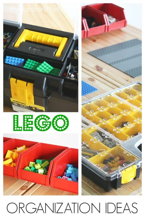 DIY LEGO Folding Table - Little Bins for Little Hands