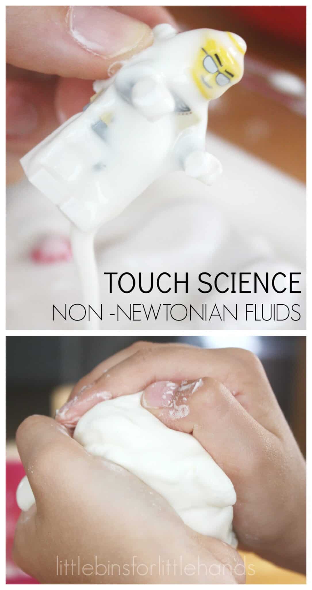 Non Newtonian Fluids Touch Science Activity STEAM