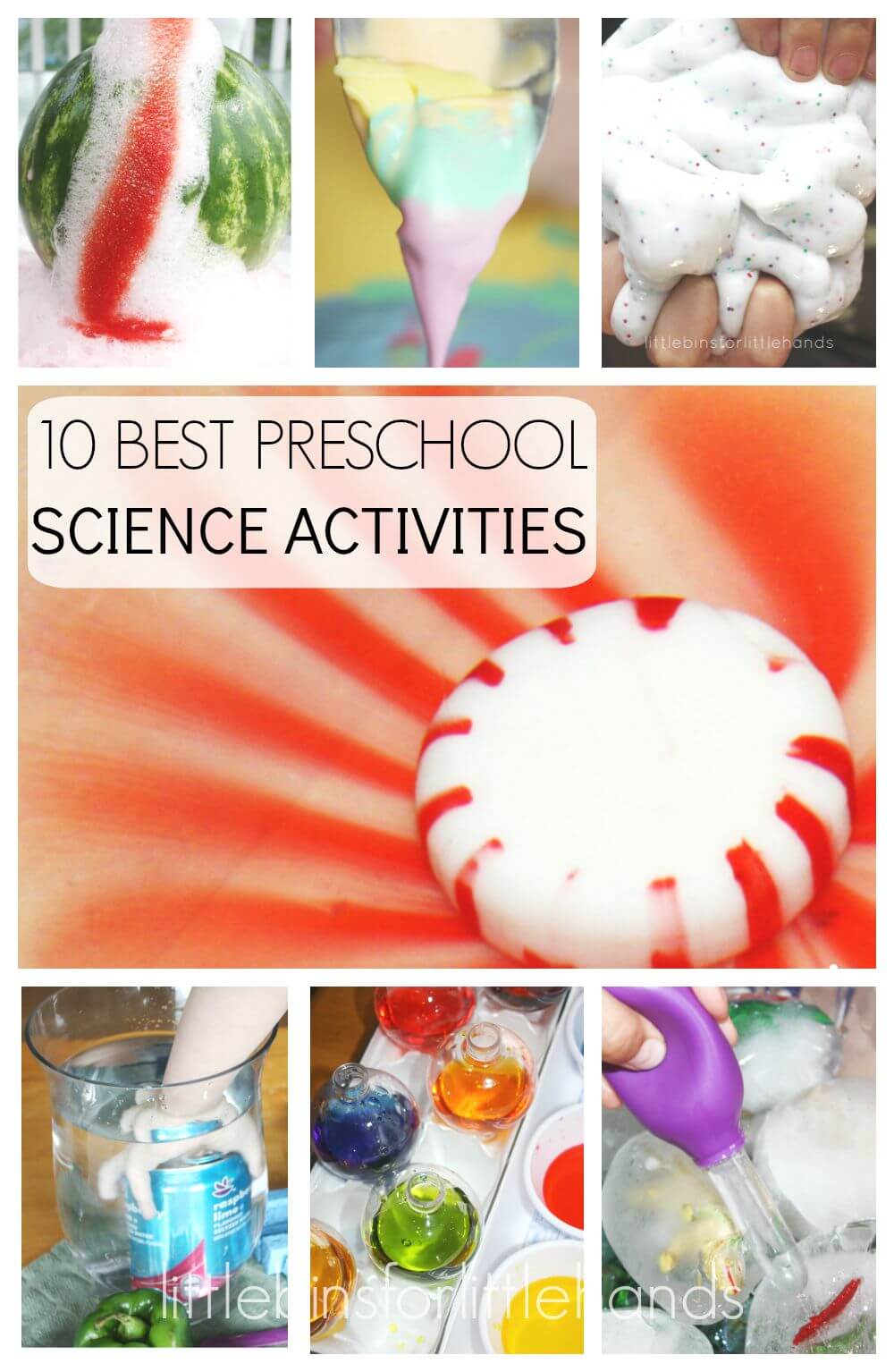 Preschool Science Activities and Experiments Back to School