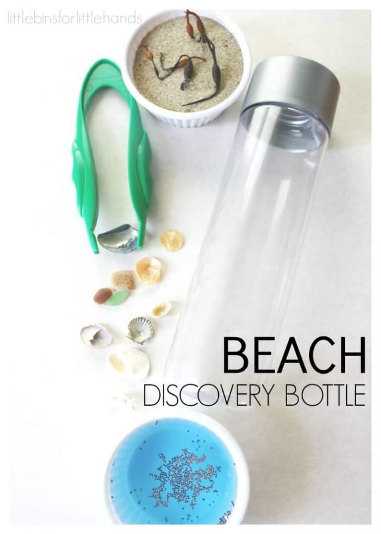 Beach Discovery Bottle for Kids