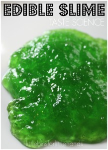 Edible slime taste safe slime gelatin slime with no metamucil